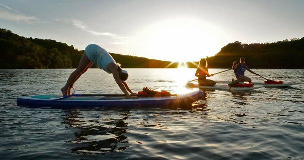 Stand Up Paddle Board Yoga | SUP Outfitters